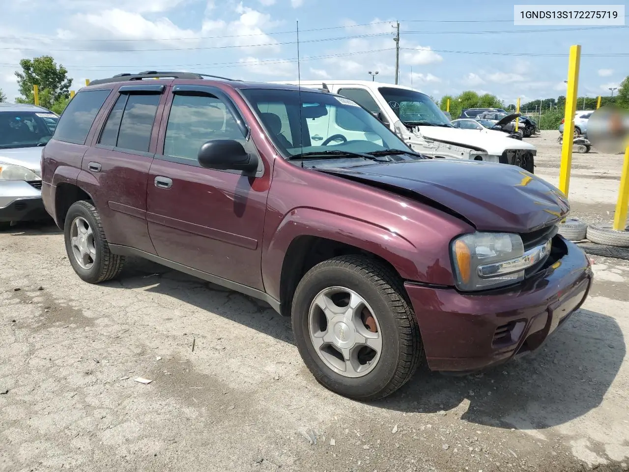 2007 Chevrolet Trailblazer Ls VIN: 1GNDS13S172275719 Lot: 65008605