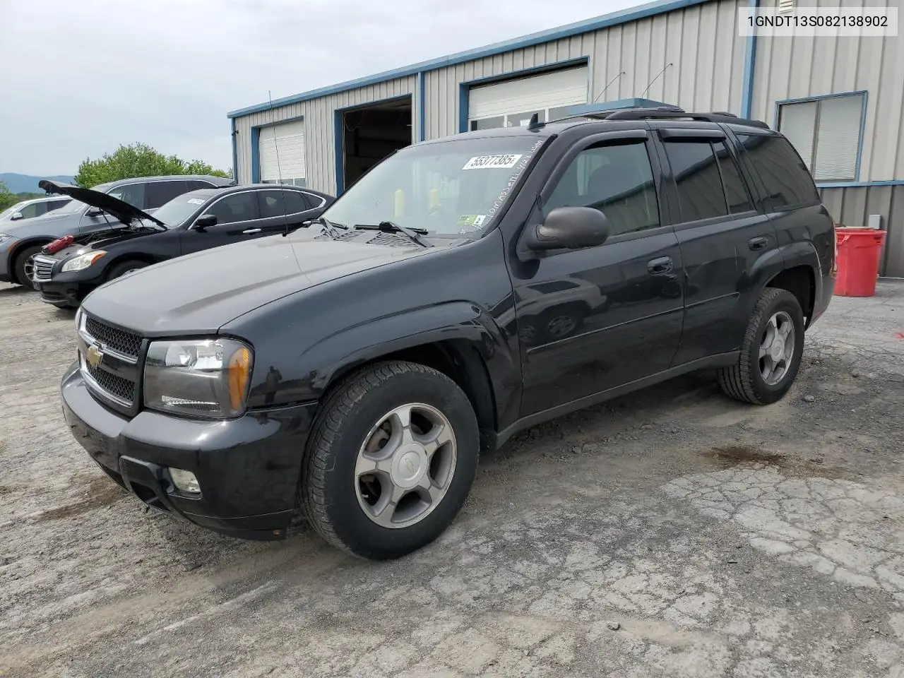 2008 Chevrolet Trailblazer Ls VIN: 1GNDT13S082138902 Lot: 55377385