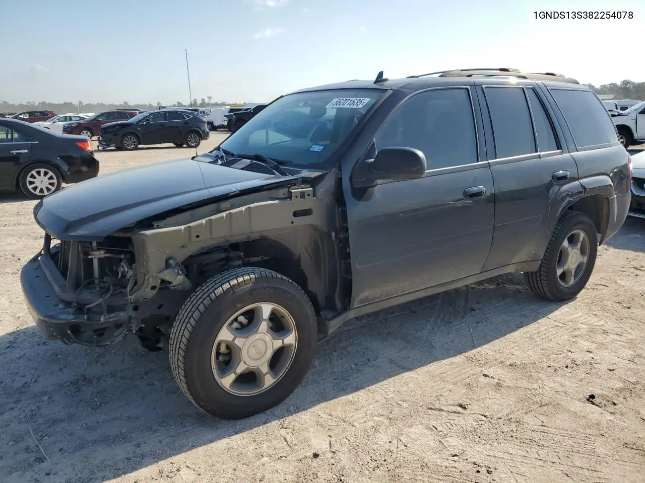 2008 Chevrolet Trailblazer Ls VIN: 1GNDS13S382254078 Lot: 56201635