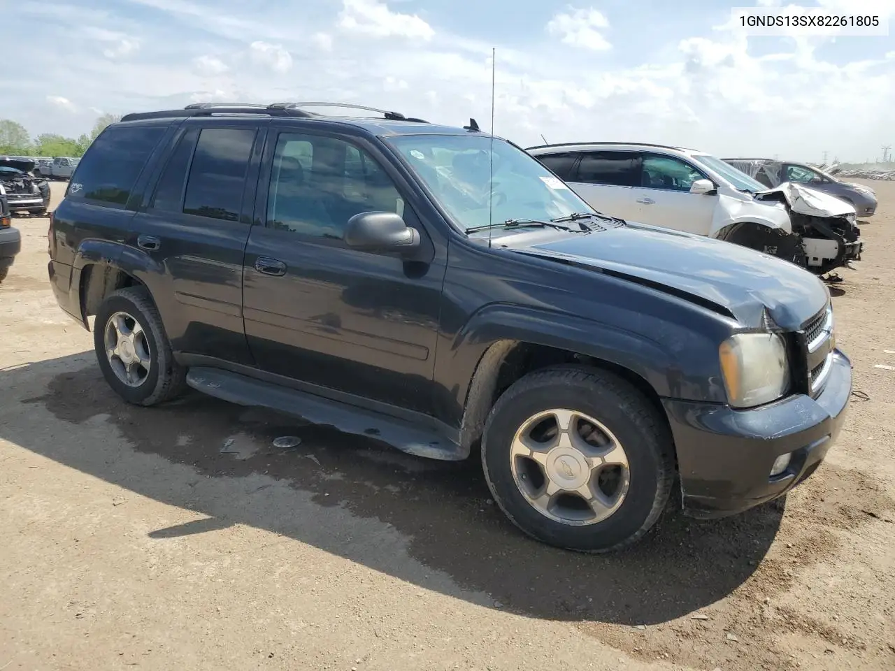 2008 Chevrolet Trailblazer Ls VIN: 1GNDS13SX82261805 Lot: 56715955
