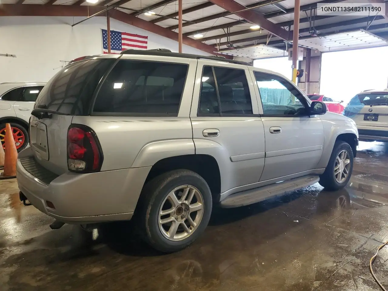 2008 Chevrolet Trailblazer Ls VIN: 1GNDT13S482111590 Lot: 57277965
