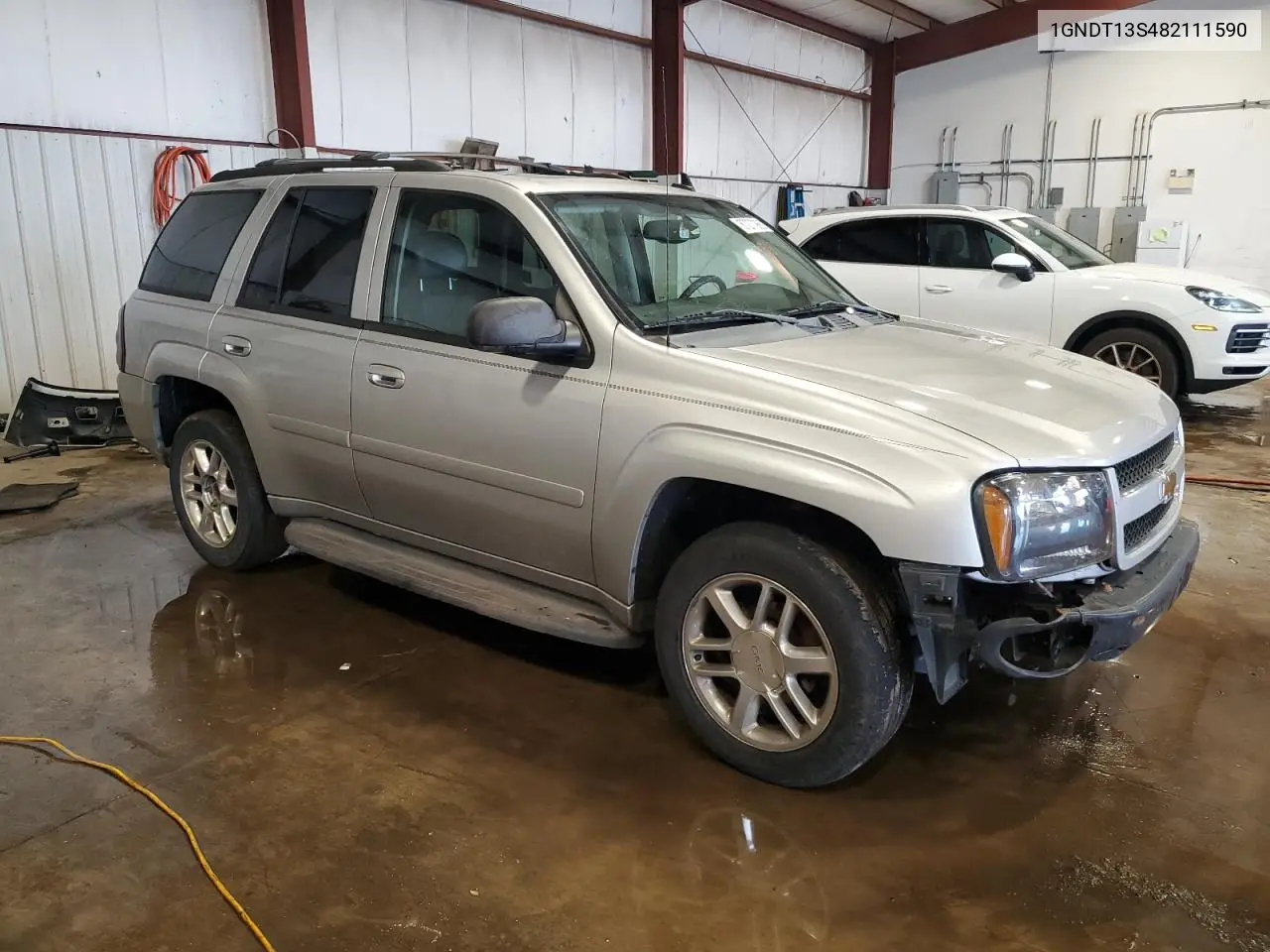 2008 Chevrolet Trailblazer Ls VIN: 1GNDT13S482111590 Lot: 57277965
