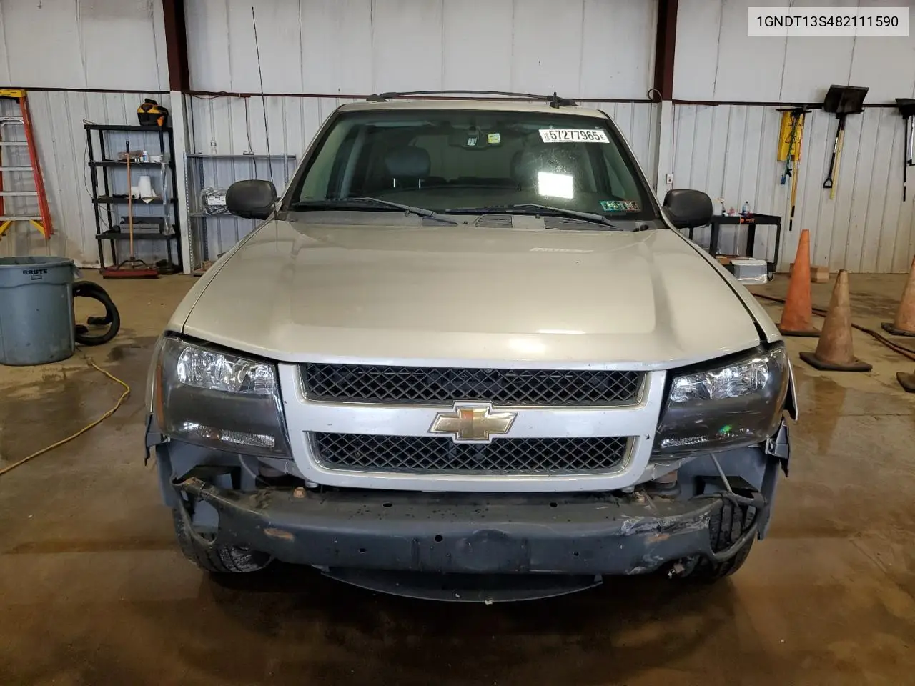 2008 Chevrolet Trailblazer Ls VIN: 1GNDT13S482111590 Lot: 57277965
