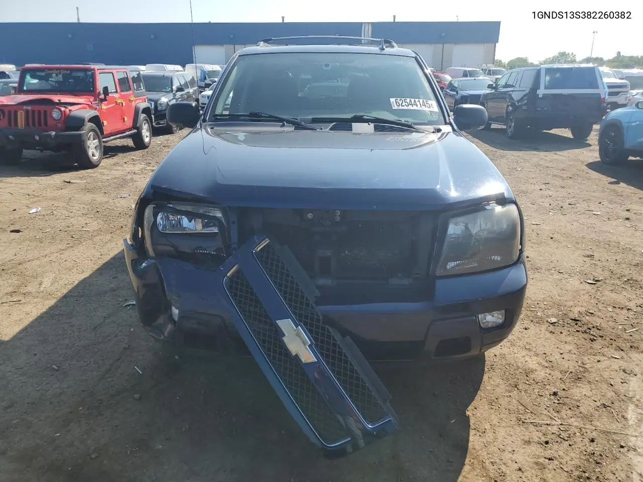 2008 Chevrolet Trailblazer Ls VIN: 1GNDS13S382260382 Lot: 62544145