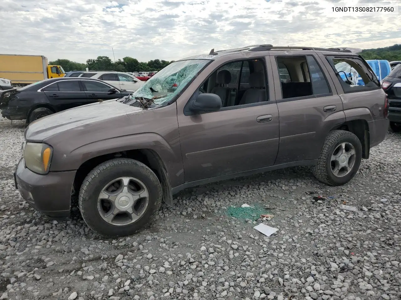 2008 Chevrolet Trailblazer Ls VIN: 1GNDT13S082177960 Lot: 62562185
