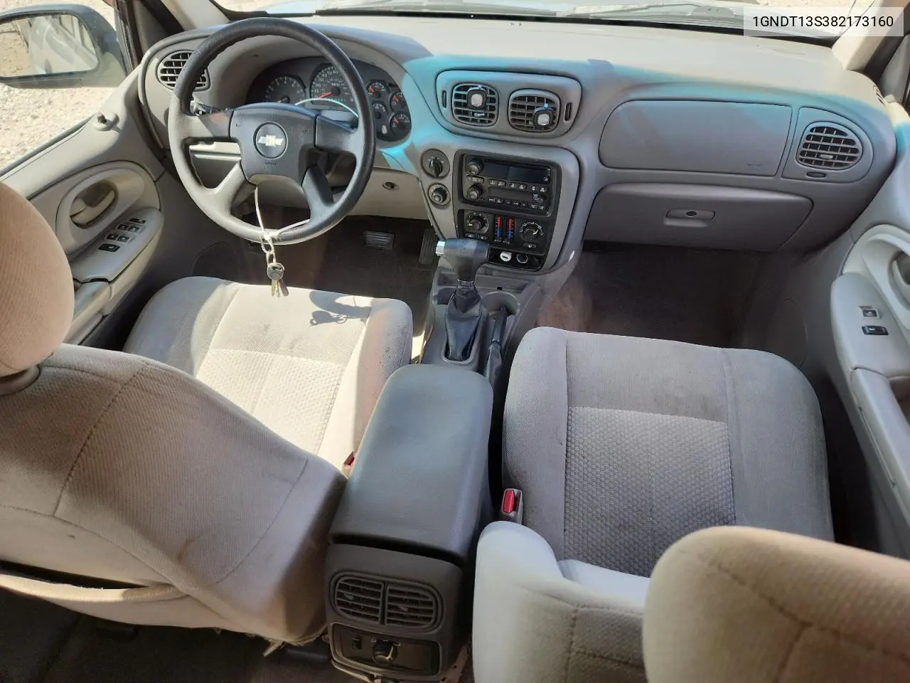 2008 Chevrolet Trailblazer Ls VIN: 1GNDT13S382173160 Lot: 63083505