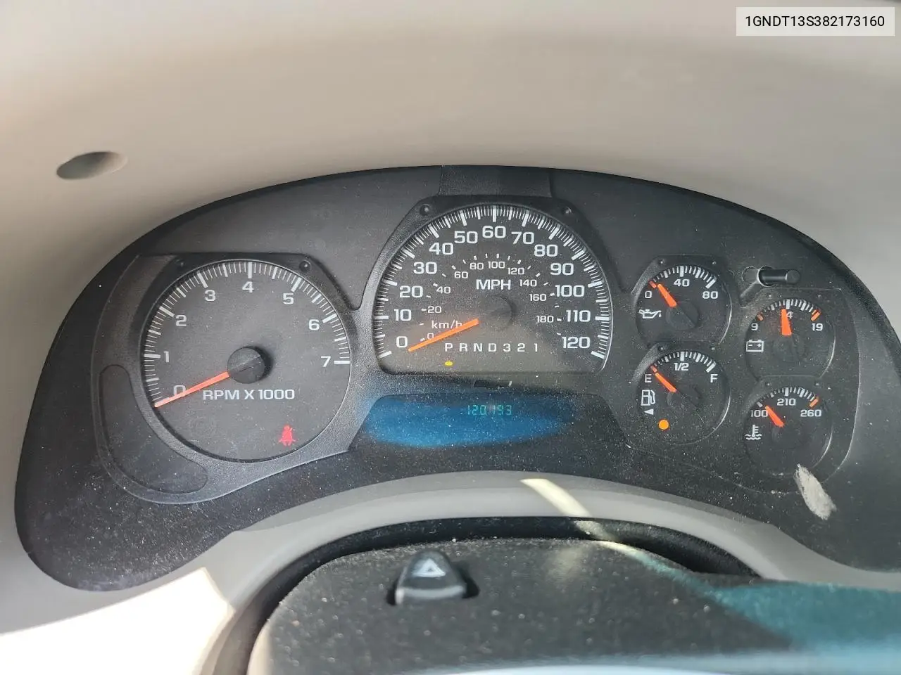 2008 Chevrolet Trailblazer Ls VIN: 1GNDT13S382173160 Lot: 63083505