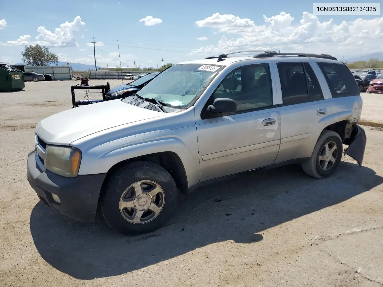 2008 Chevrolet Trailblazer Ls VIN: 1GNDS13S882134325 Lot: 63085135