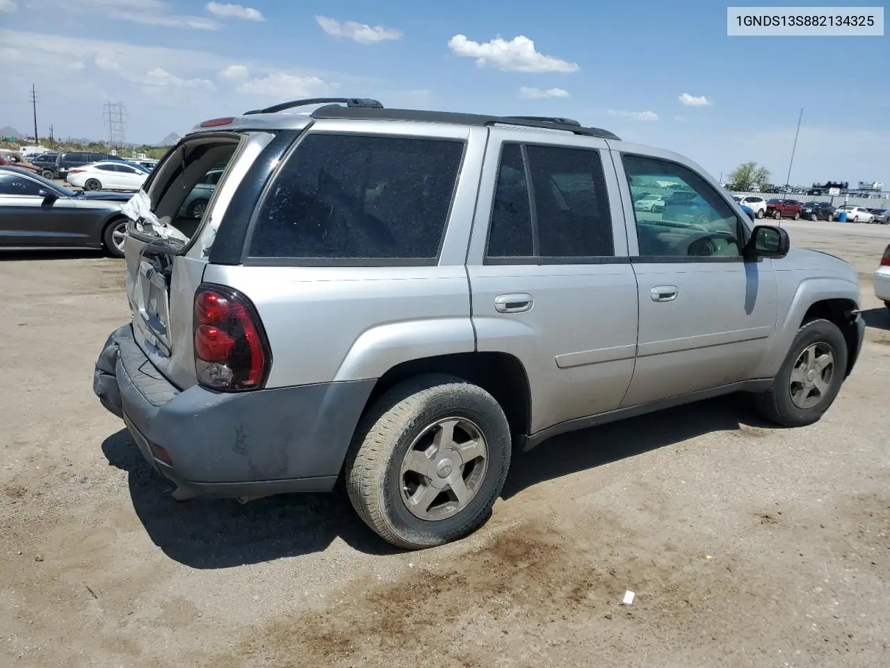 2008 Chevrolet Trailblazer Ls VIN: 1GNDS13S882134325 Lot: 63085135