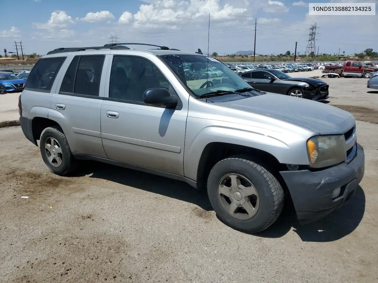 2008 Chevrolet Trailblazer Ls VIN: 1GNDS13S882134325 Lot: 63085135