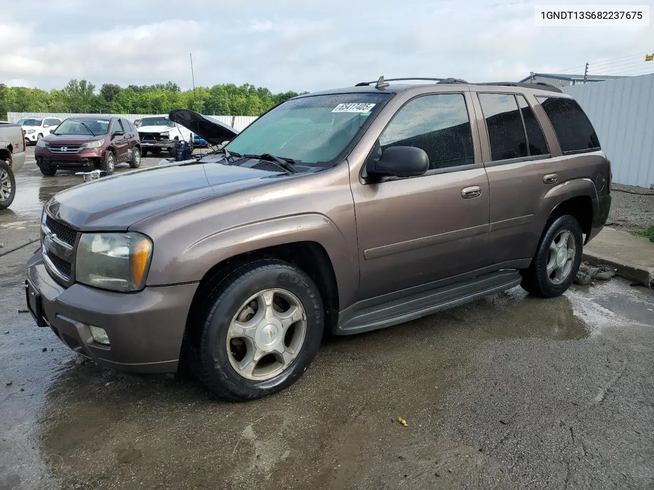 2008 Chevrolet Trailblazer Ls VIN: 1GNDT13S682237675 Lot: 65417405