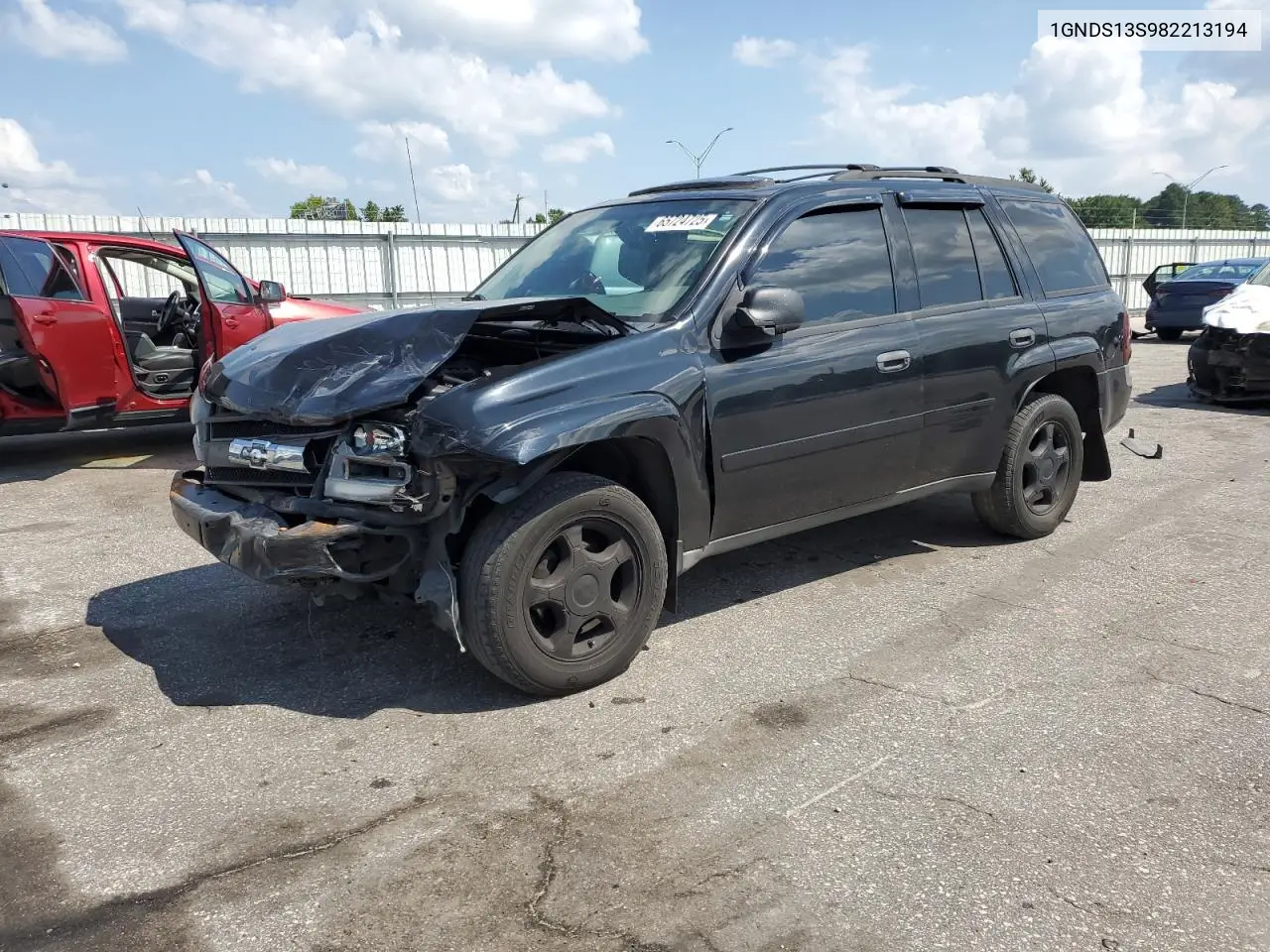 2008 Chevrolet Trailblazer Ls VIN: 1GNDS13S982213194 Lot: 65724725