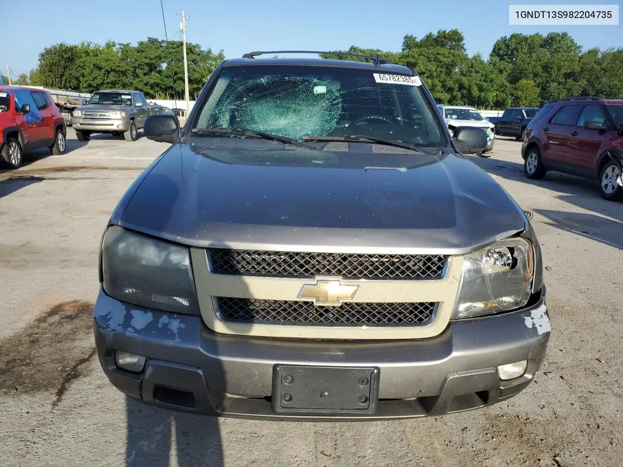 2008 Chevrolet Trailblazer Ls VIN: 1GNDT13S982204735 Lot: 65782385