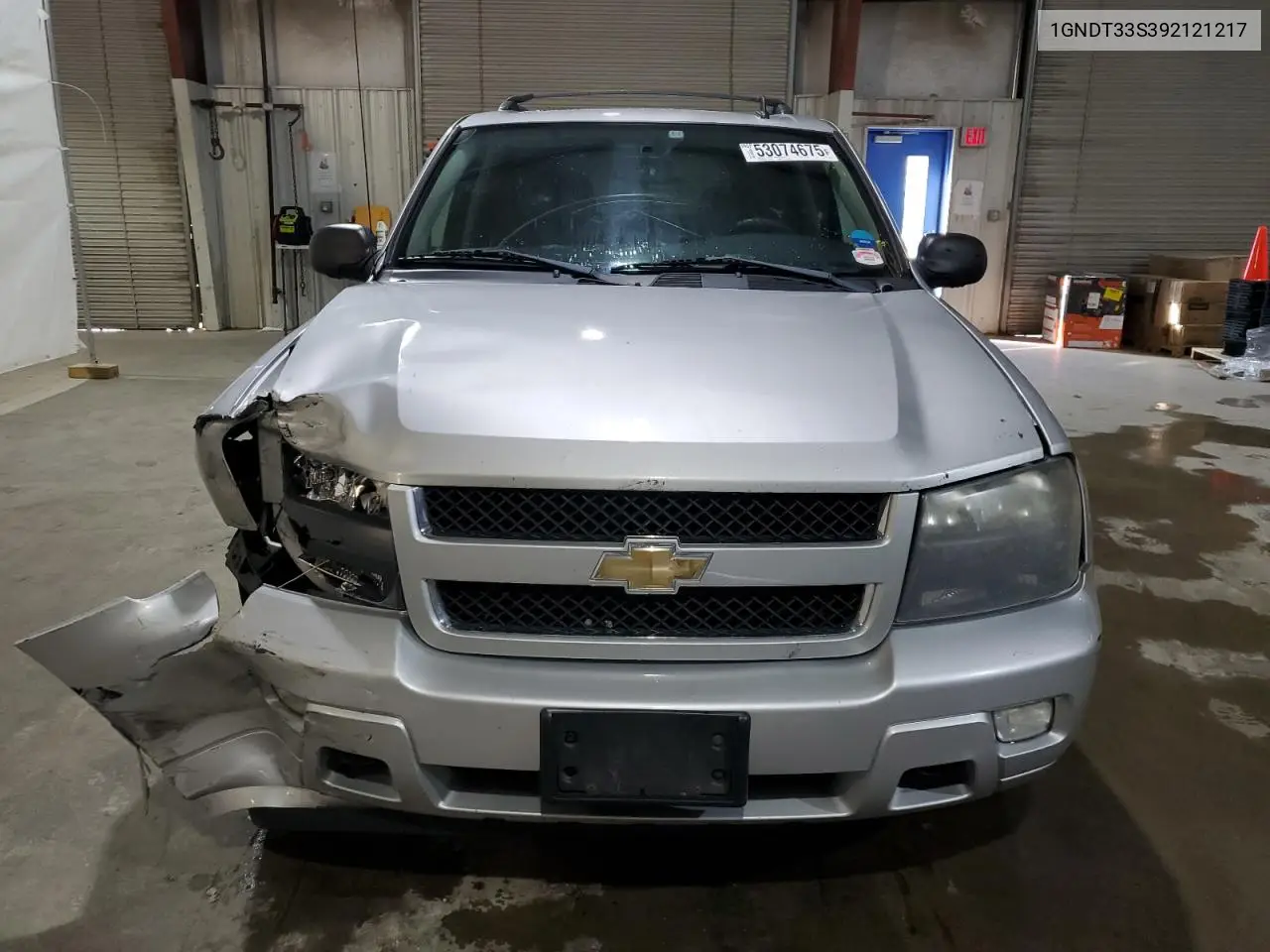 2009 Chevrolet Trailblazer Lt VIN: 1GNDT33S392121217 Lot: 53074675