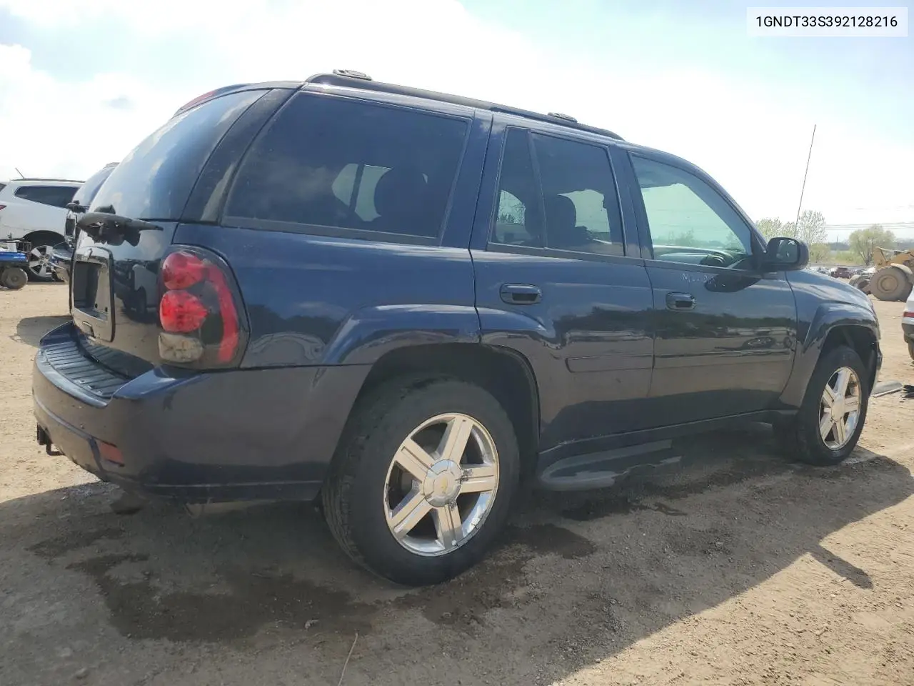2009 Chevrolet Trailblazer Lt VIN: 1GNDT33S392128216 Lot: 56126355