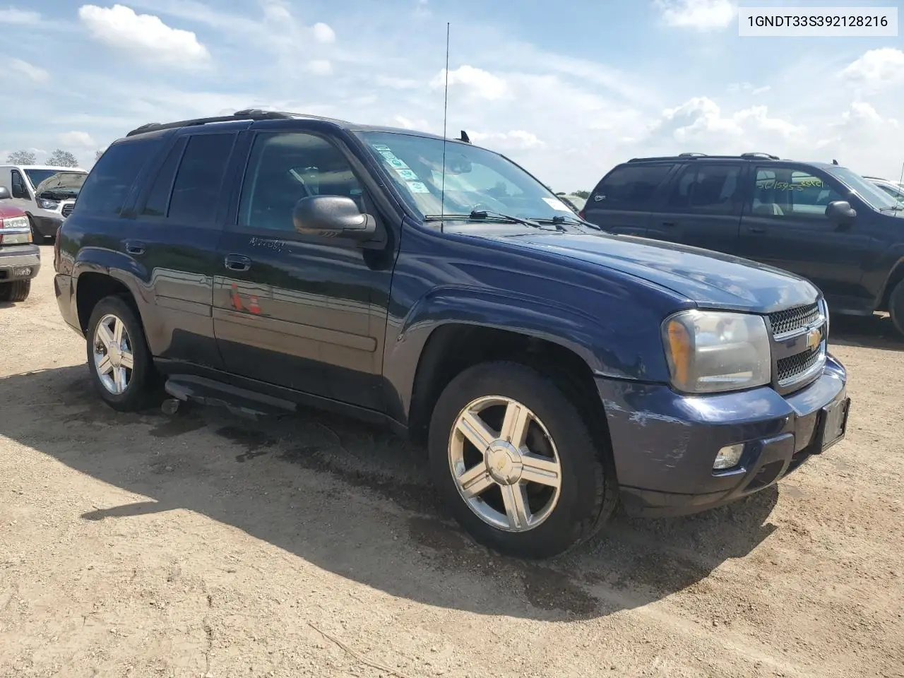 2009 Chevrolet Trailblazer Lt VIN: 1GNDT33S392128216 Lot: 56126355