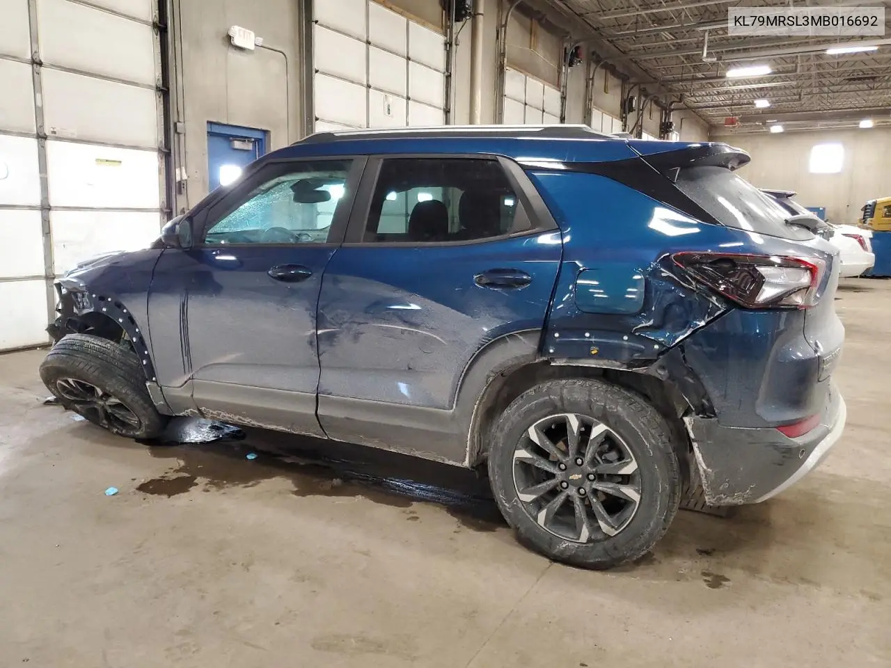 2021 Chevrolet Trailblazer Lt VIN: KL79MRSL3MB016692 Lot: 46104155