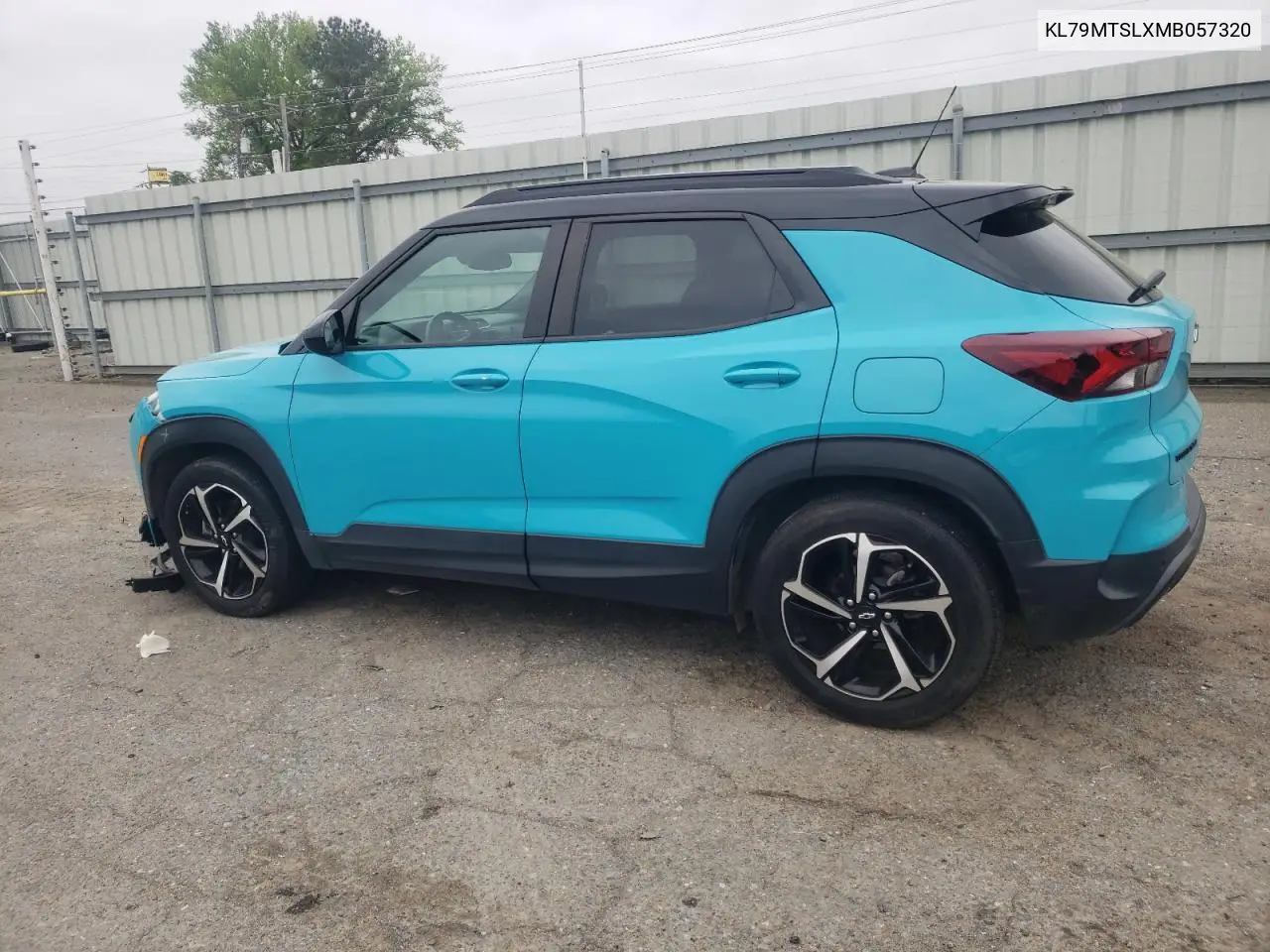 2021 Chevrolet Trailblazer Rs VIN: KL79MTSLXMB057320 Lot: 51180675