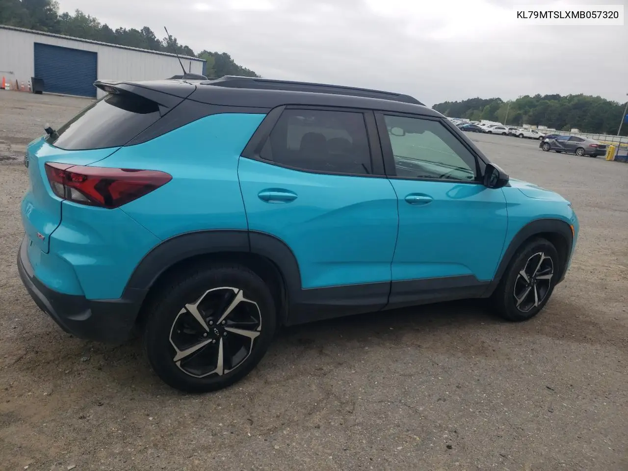 2021 Chevrolet Trailblazer Rs VIN: KL79MTSLXMB057320 Lot: 51180675