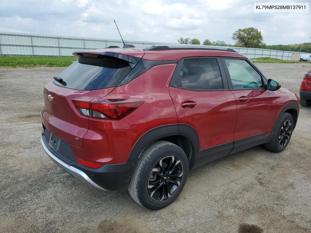2021 Chevrolet Trailblazer Lt VIN: KL79MPS28MB137911 Lot: 56542635