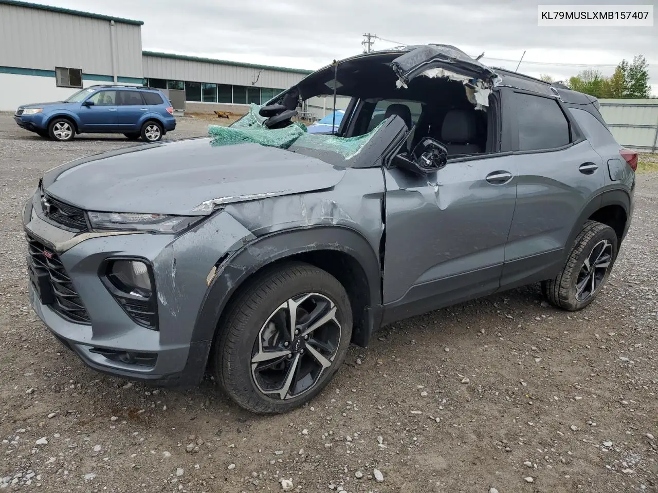 2021 Chevrolet Trailblazer Rs VIN: KL79MUSLXMB157407 Lot: 56872025