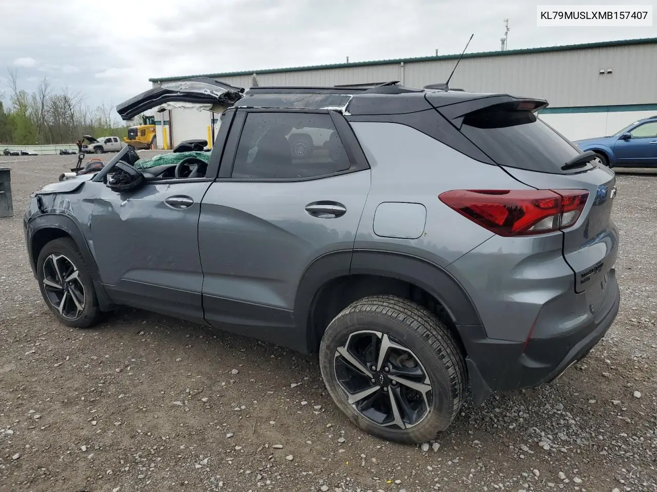2021 Chevrolet Trailblazer Rs VIN: KL79MUSLXMB157407 Lot: 56872025