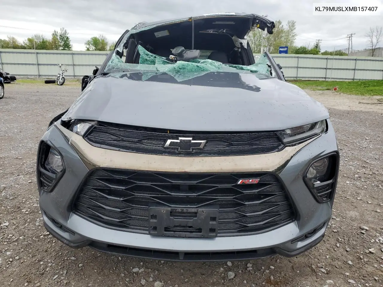 2021 Chevrolet Trailblazer Rs VIN: KL79MUSLXMB157407 Lot: 56872025