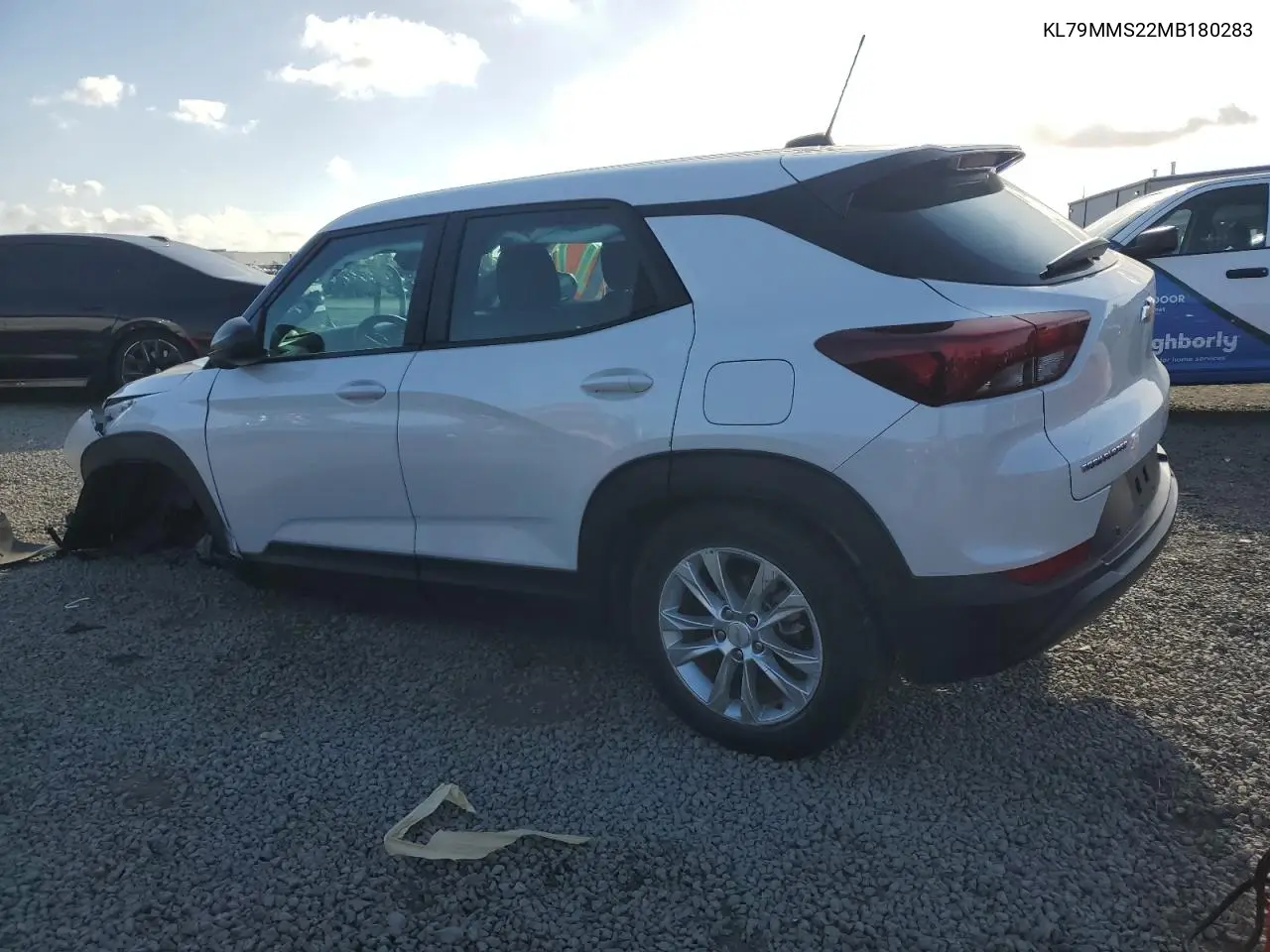 2021 Chevrolet Trailblazer Ls VIN: KL79MMS22MB180283 Lot: 56874365