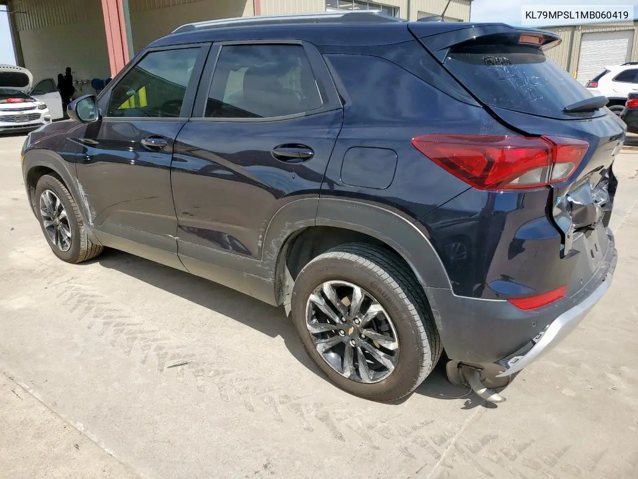 2021 Chevrolet Trailblazer Lt VIN: KL79MPSL1MB060419 Lot: 57689255