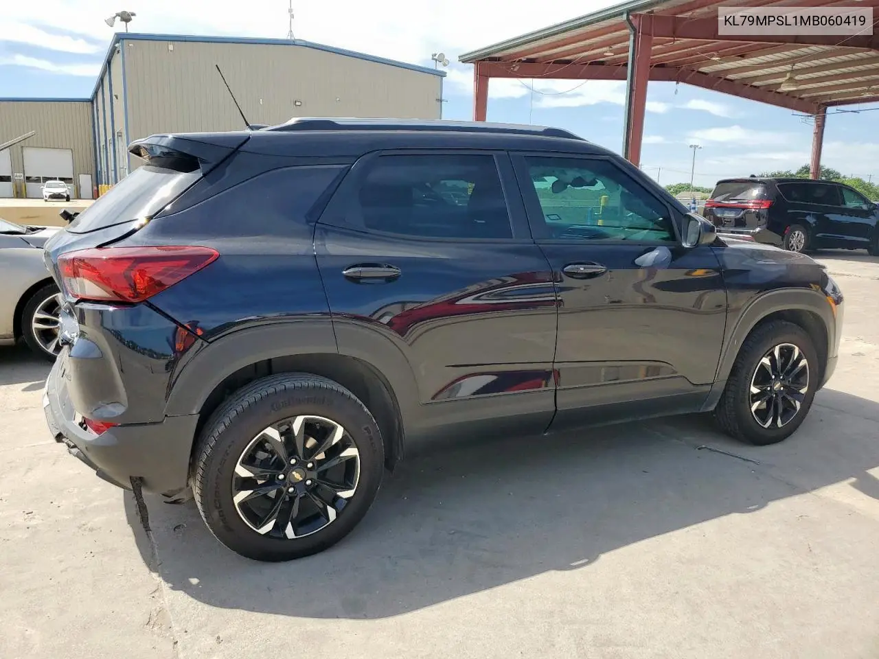 2021 Chevrolet Trailblazer Lt VIN: KL79MPSL1MB060419 Lot: 57689255
