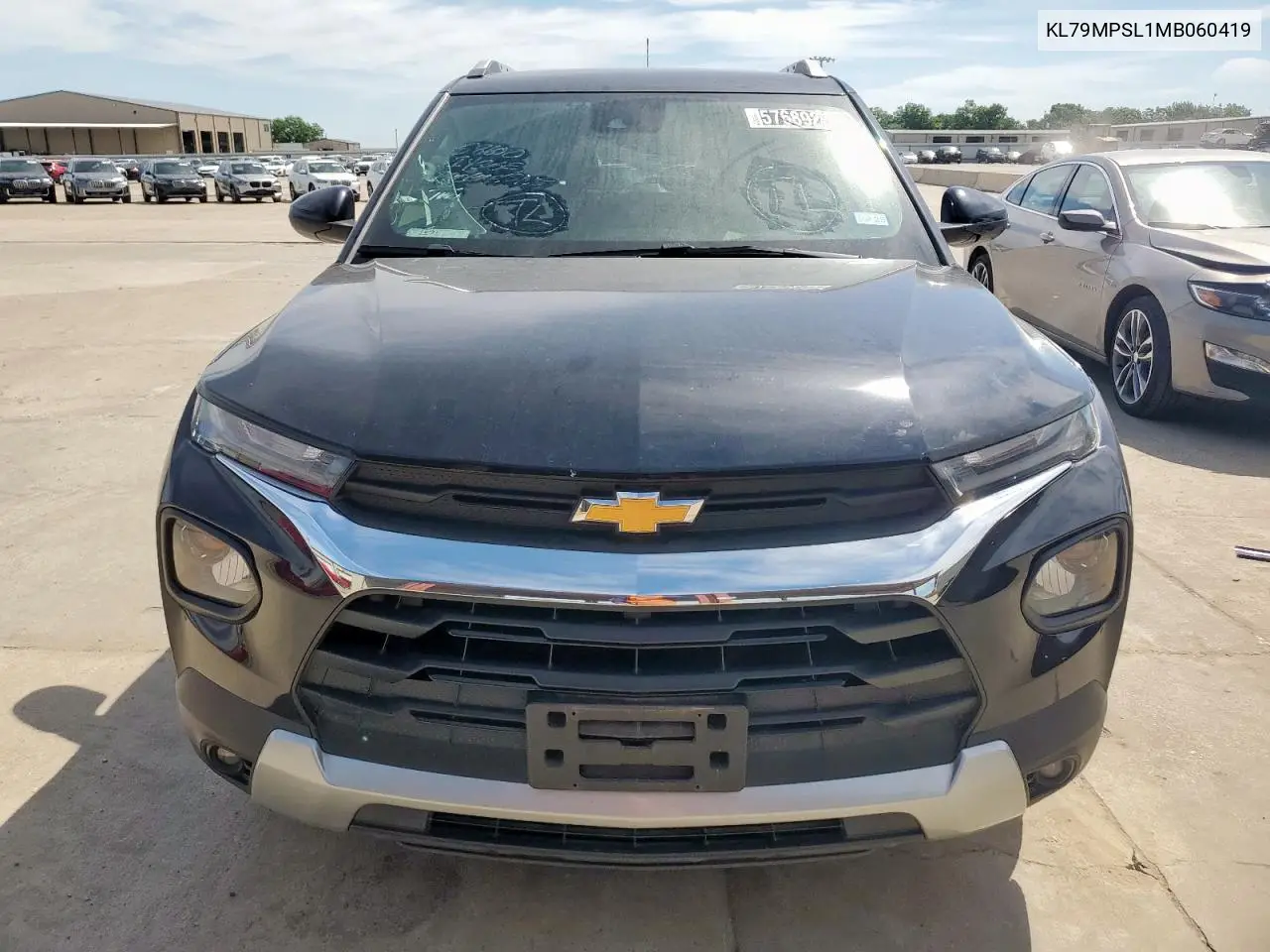2021 Chevrolet Trailblazer Lt VIN: KL79MPSL1MB060419 Lot: 57689255