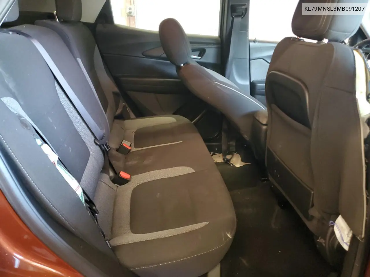 2021 Chevrolet Trailblazer Ls VIN: KL79MNSL3MB091207 Lot: 58652415