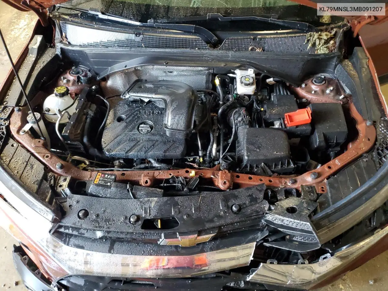 2021 Chevrolet Trailblazer Ls VIN: KL79MNSL3MB091207 Lot: 58652415