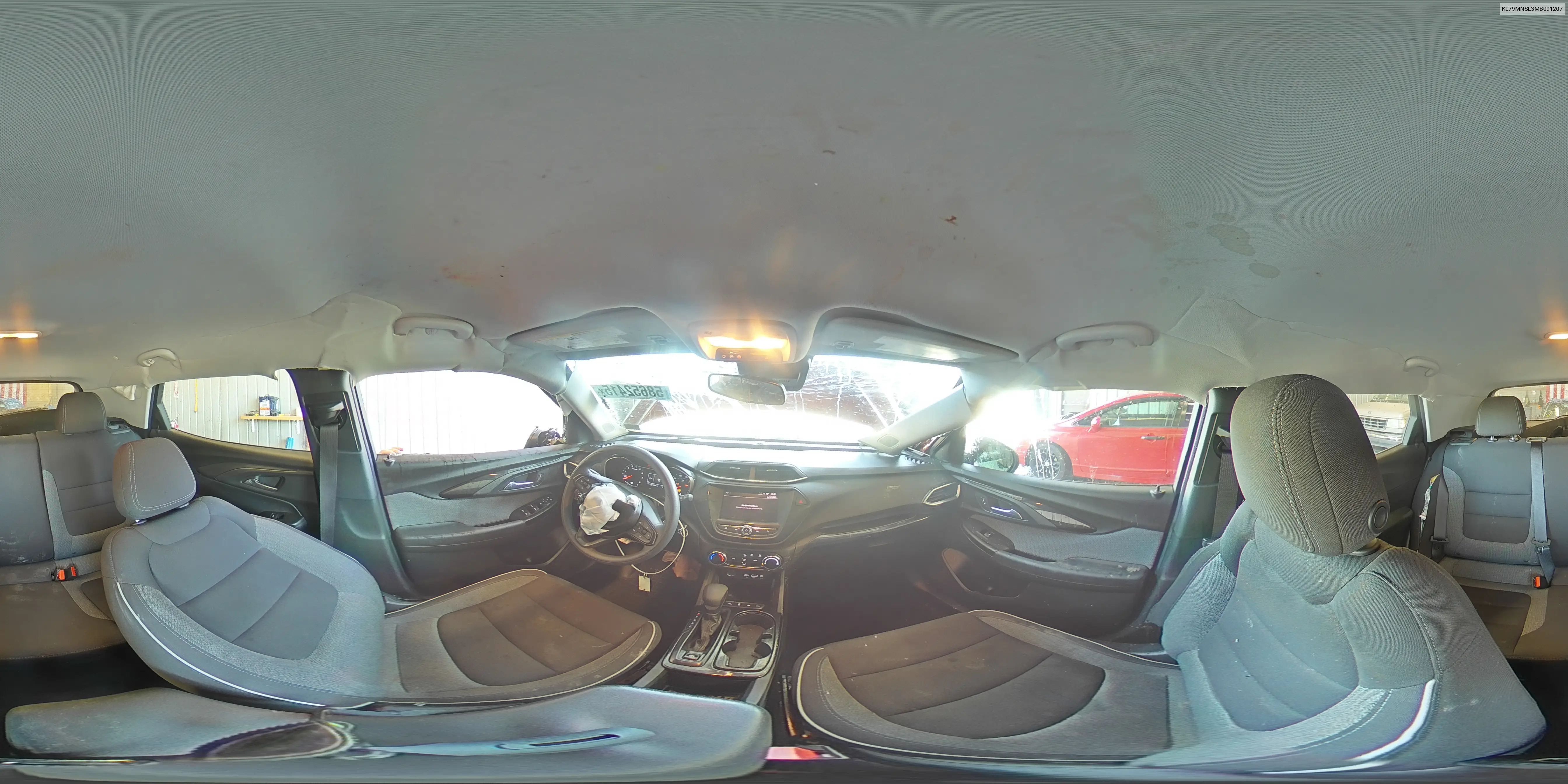 2021 Chevrolet Trailblazer Ls VIN: KL79MNSL3MB091207 Lot: 58652415