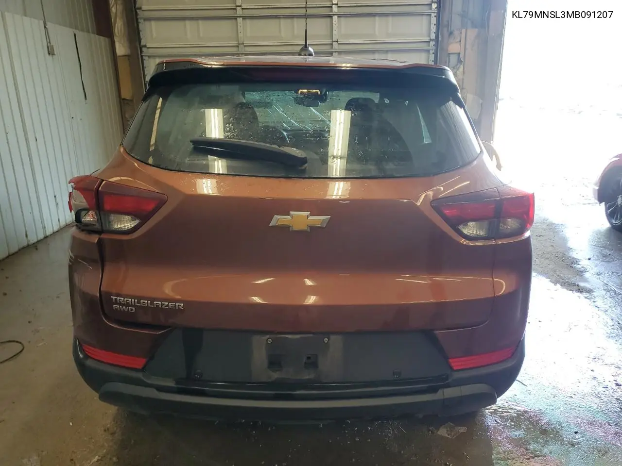 2021 Chevrolet Trailblazer Ls VIN: KL79MNSL3MB091207 Lot: 58652415