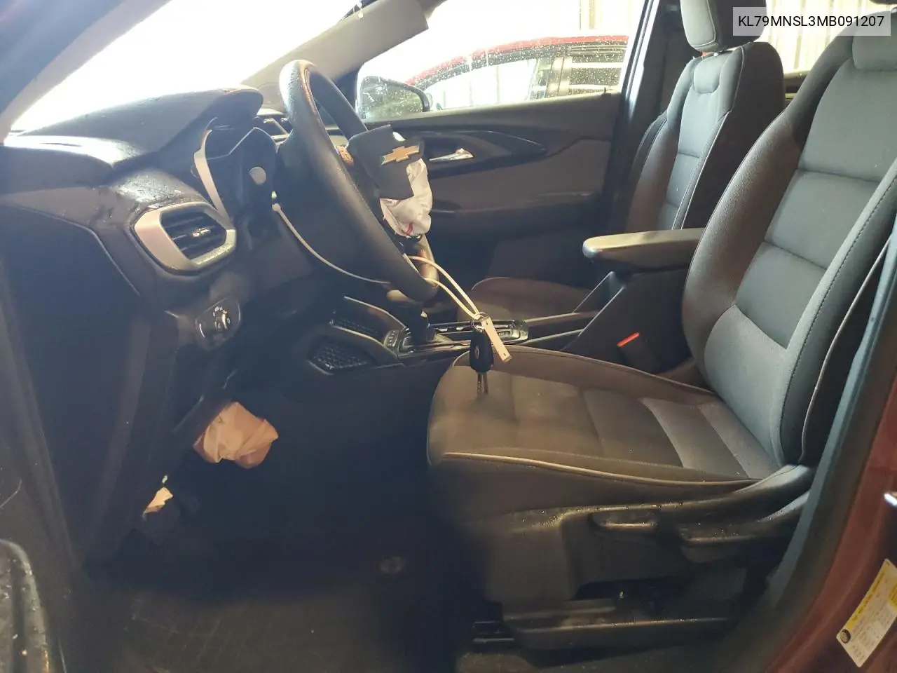 2021 Chevrolet Trailblazer Ls VIN: KL79MNSL3MB091207 Lot: 58652415