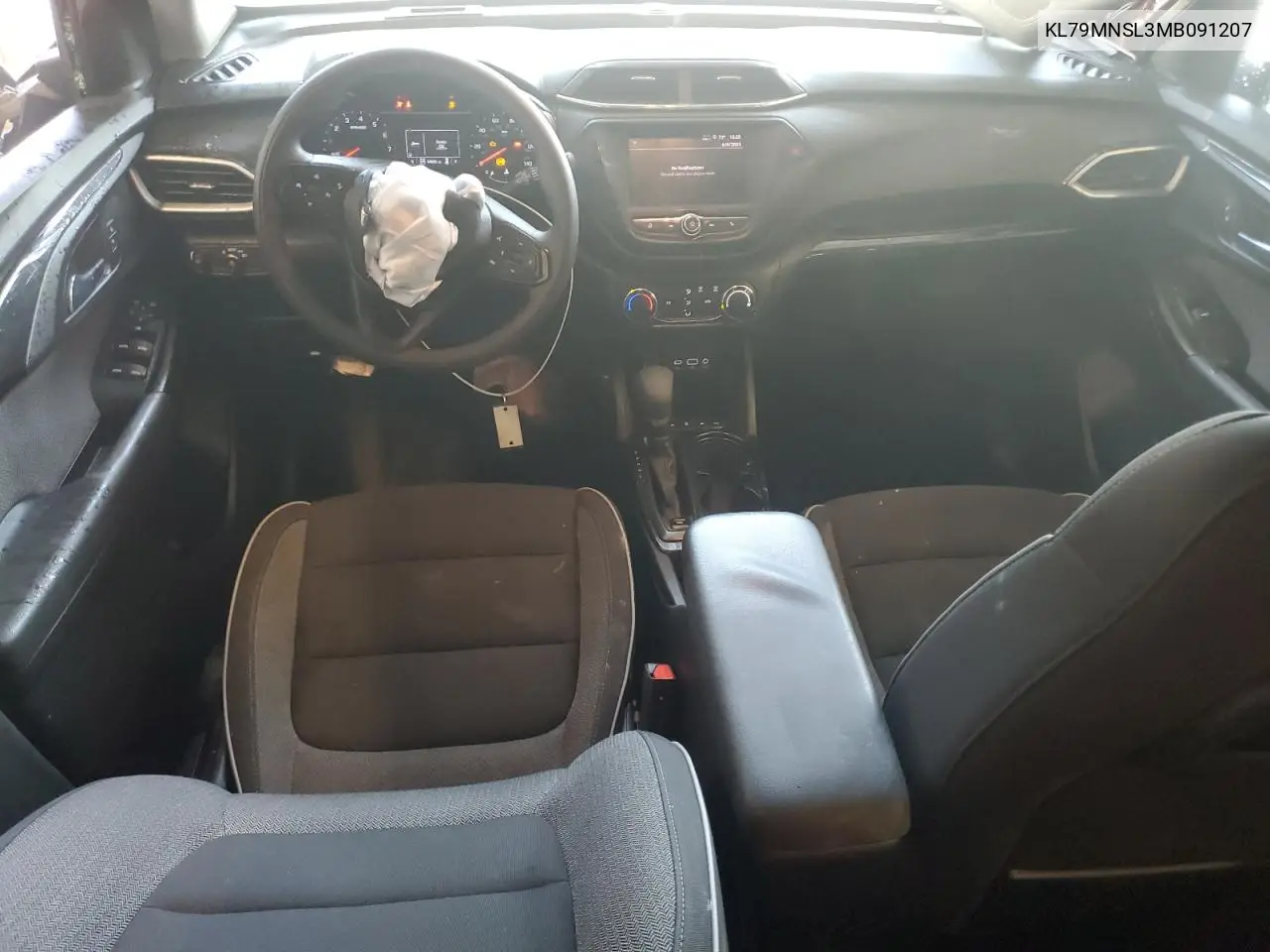 2021 Chevrolet Trailblazer Ls VIN: KL79MNSL3MB091207 Lot: 58652415