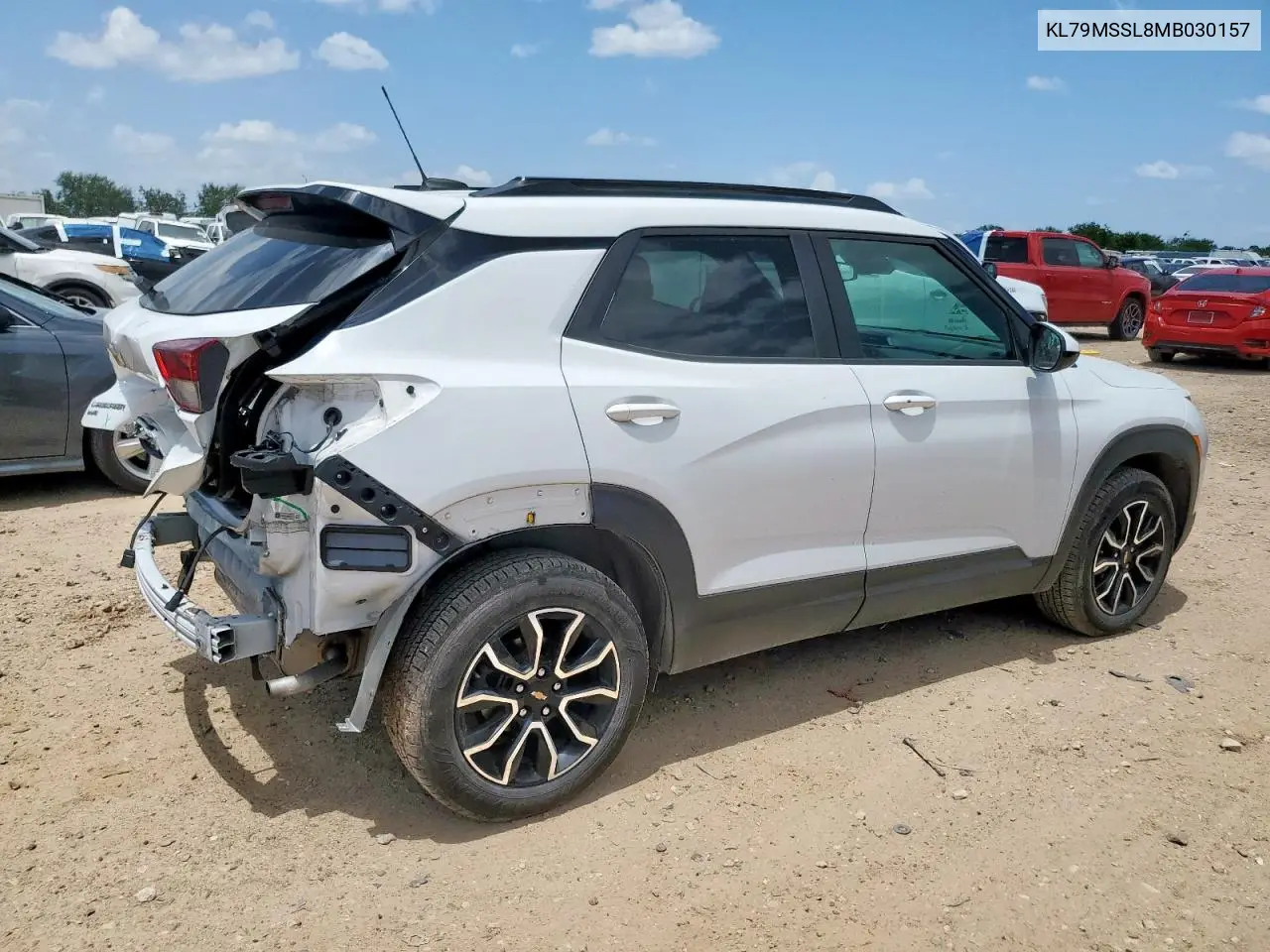 2021 Chevrolet Trailblazer Activ VIN: KL79MSSL8MB030157 Lot: 60990925