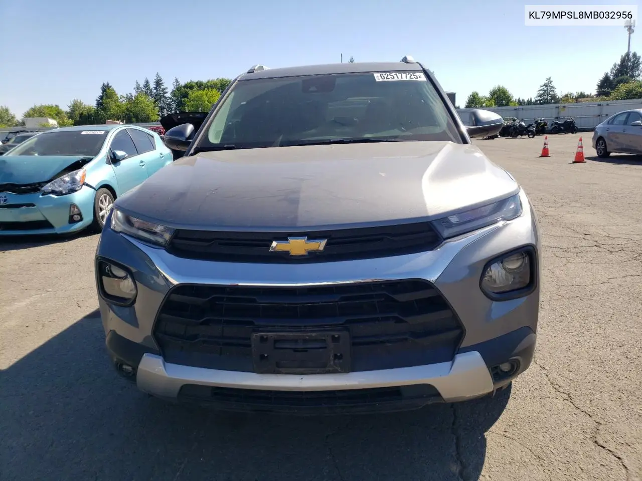 2021 Chevrolet Trailblazer Lt VIN: KL79MPSL8MB032956 Lot: 62517725