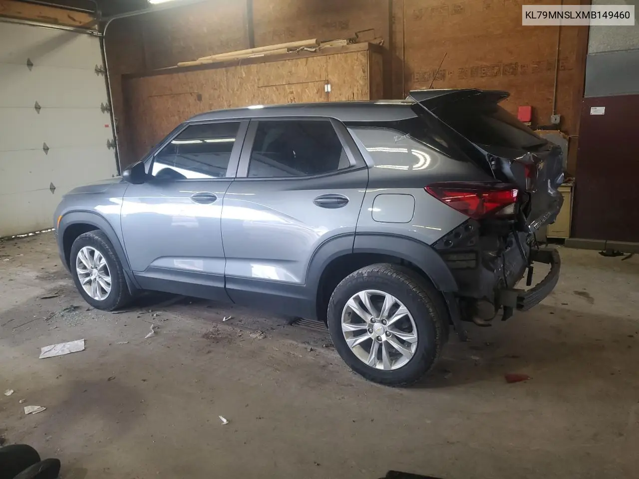 2021 Chevrolet Trailblazer Ls VIN: KL79MNSLXMB149460 Lot: 62694685