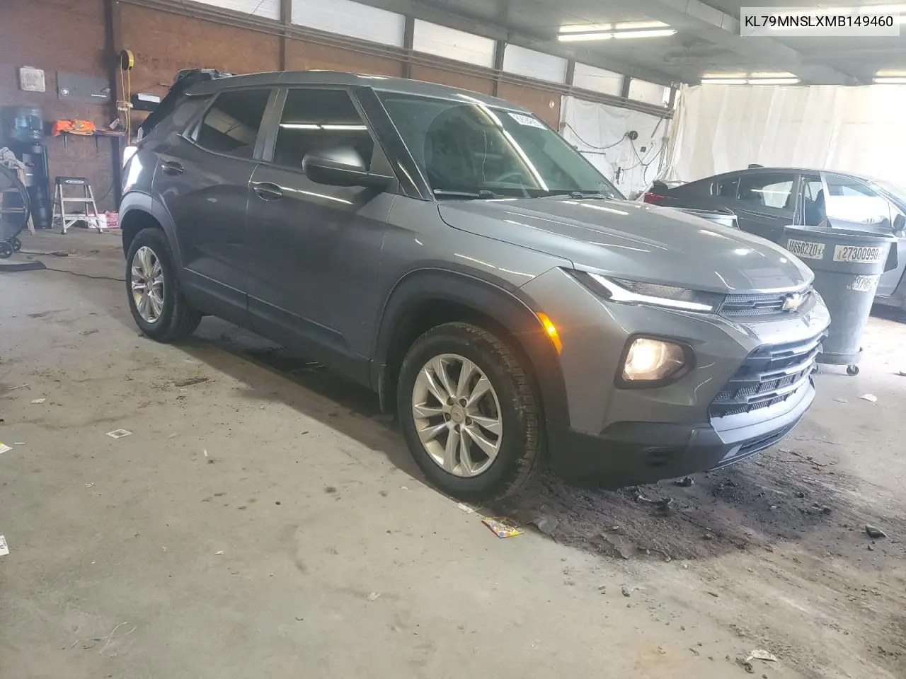 2021 Chevrolet Trailblazer Ls VIN: KL79MNSLXMB149460 Lot: 62694685