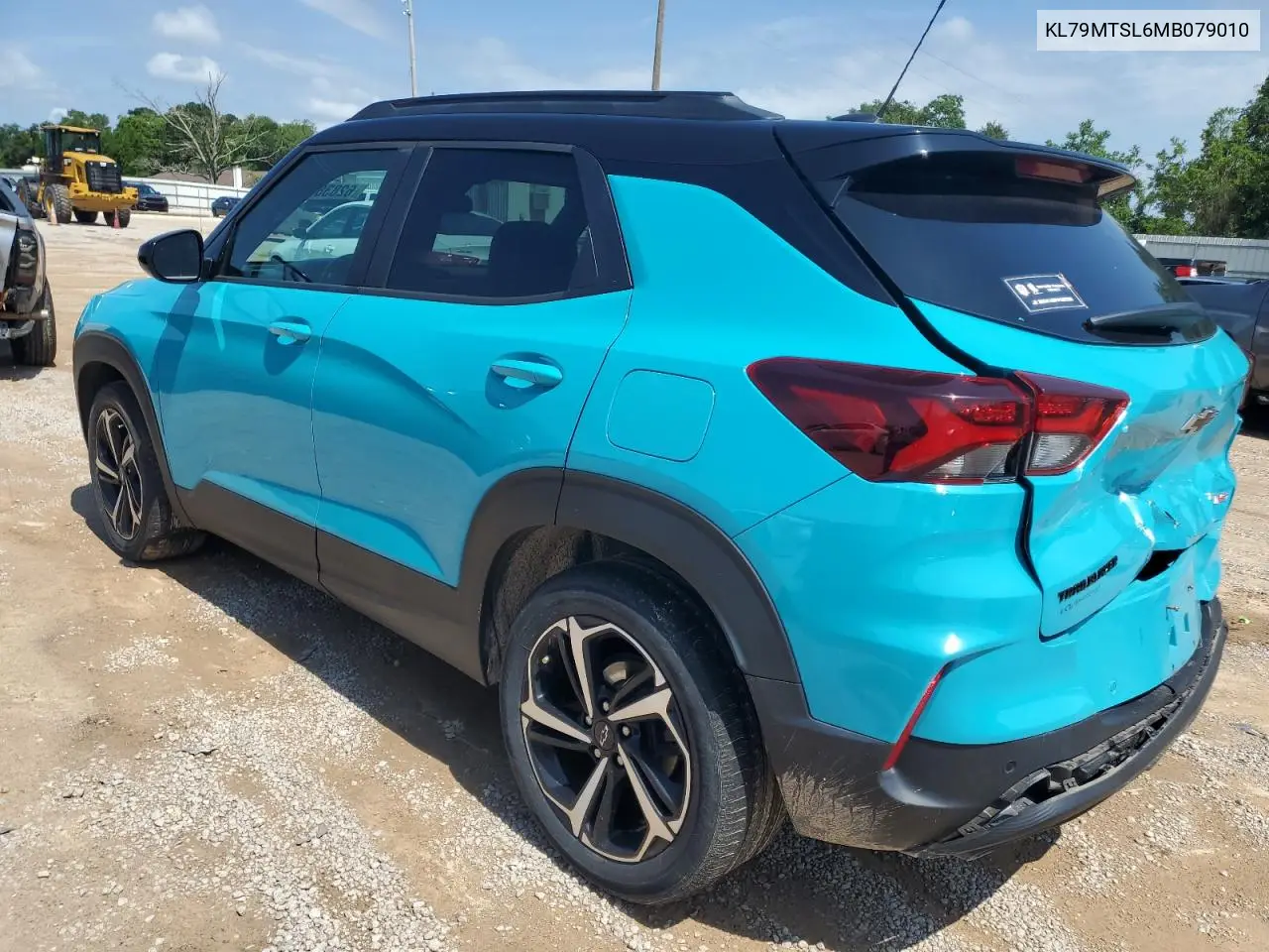 2021 Chevrolet Trailblazer Rs VIN: KL79MTSL6MB079010 Lot: 62838505