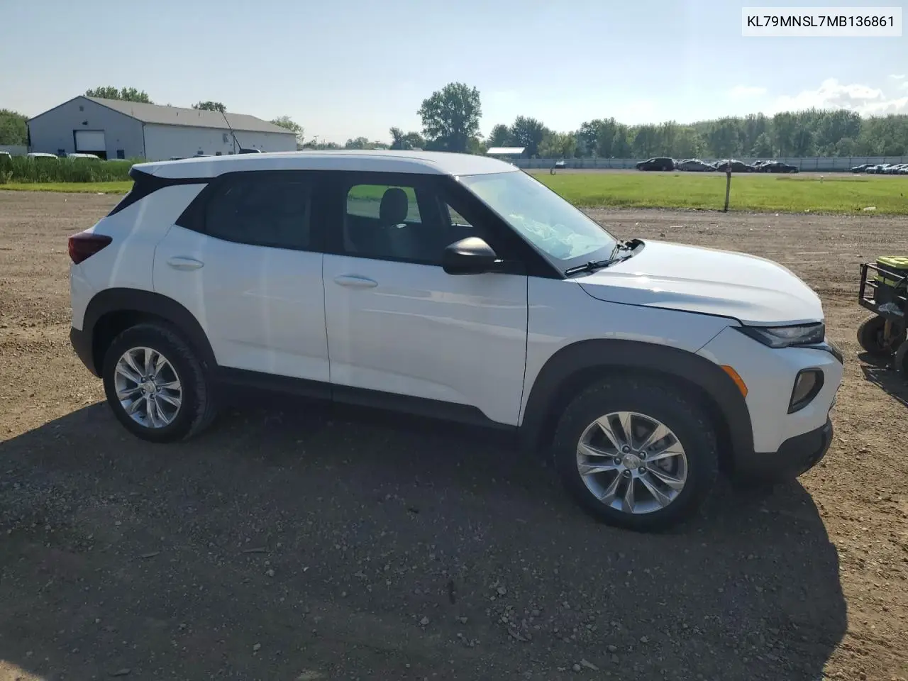2021 Chevrolet Trailblazer Ls VIN: KL79MNSL7MB136861 Lot: 63011545