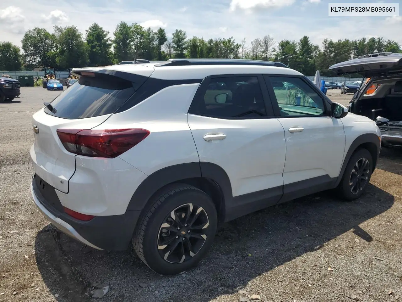 2021 Chevrolet Trailblazer Lt VIN: KL79MPS28MB095661 Lot: 63072195