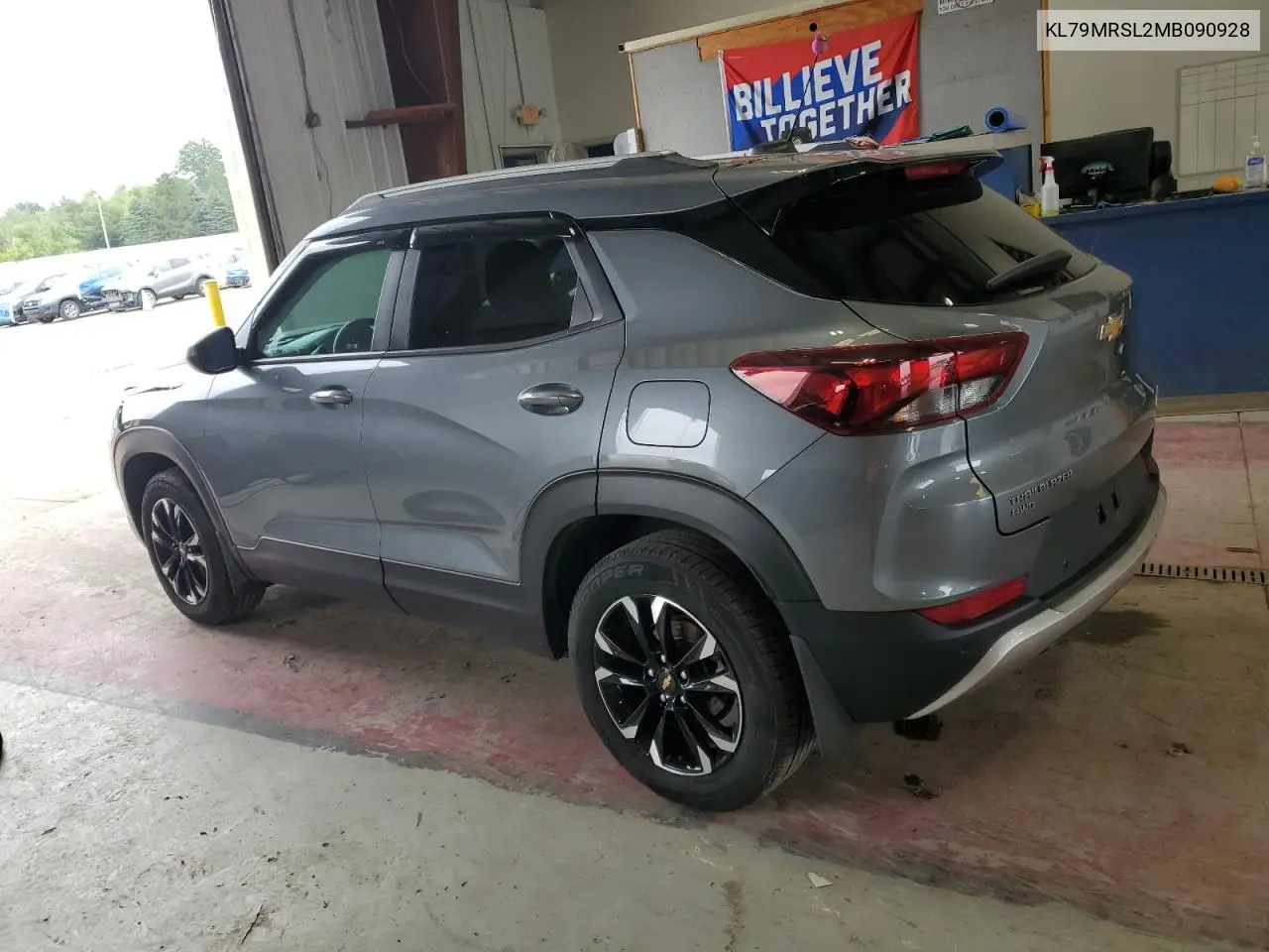 2021 Chevrolet Trailblazer Lt VIN: KL79MRSL2MB090928 Lot: 63196885