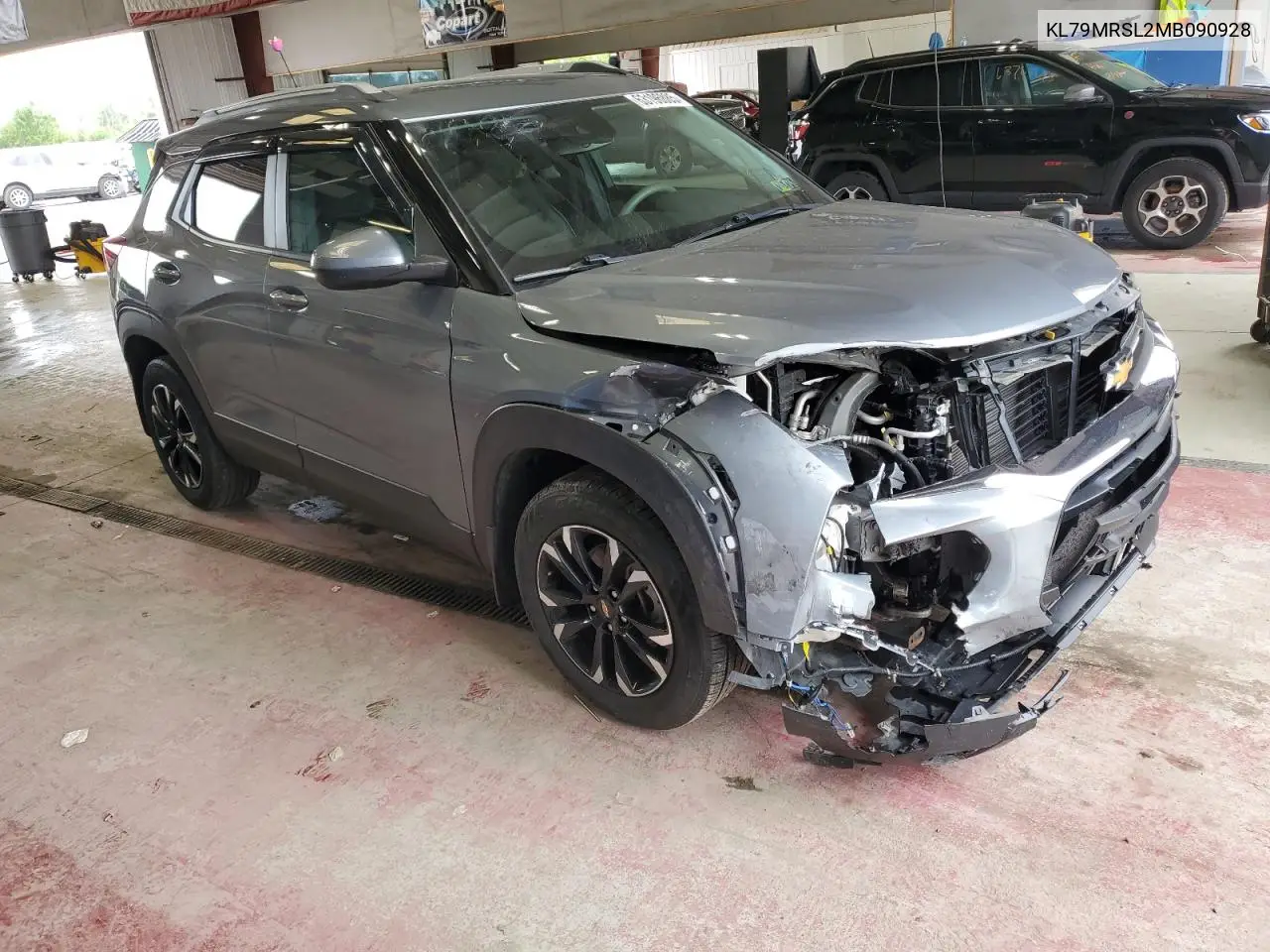 2021 Chevrolet Trailblazer Lt VIN: KL79MRSL2MB090928 Lot: 63196885