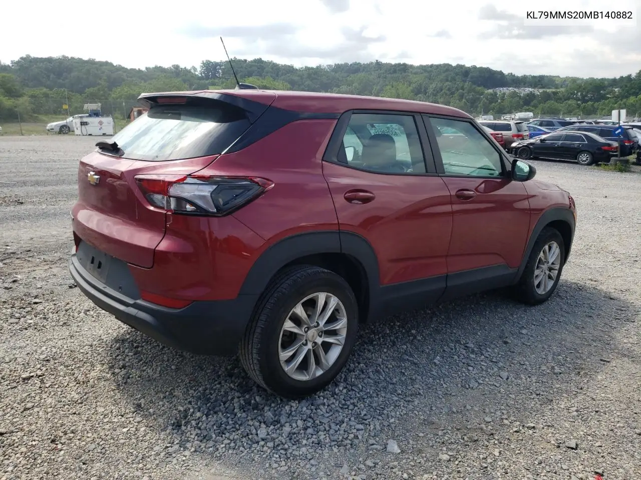 2021 Chevrolet Trailblazer Ls VIN: KL79MMS20MB140882 Lot: 63259035