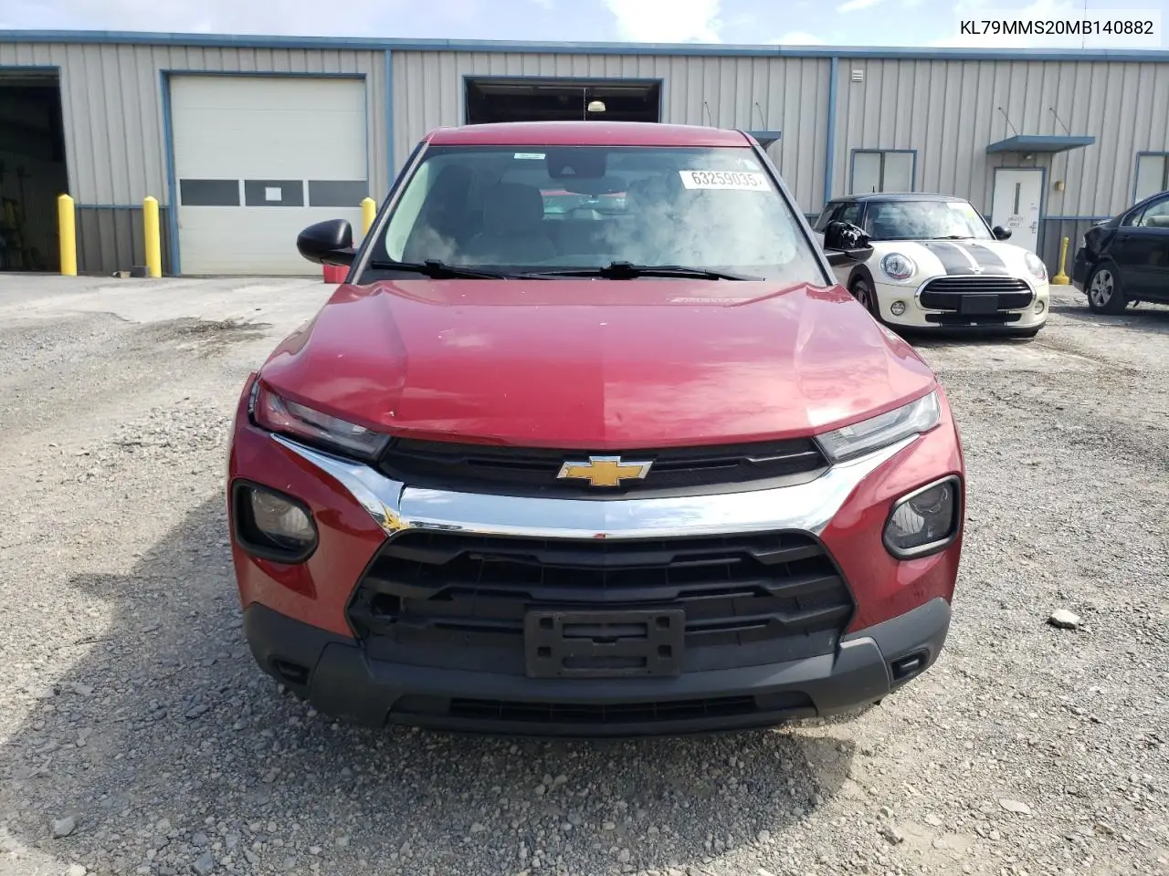 2021 Chevrolet Trailblazer Ls VIN: KL79MMS20MB140882 Lot: 63259035