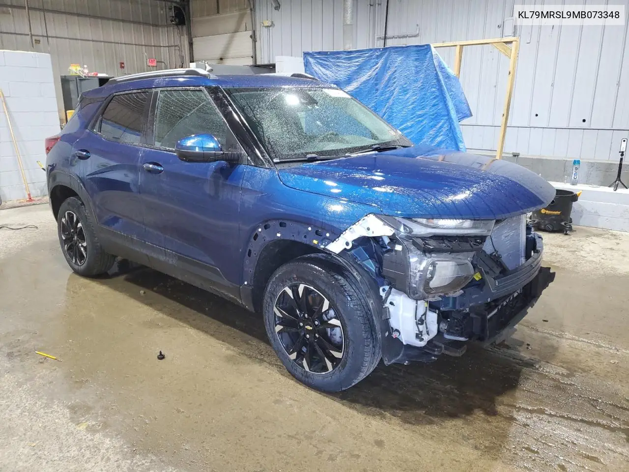 2021 Chevrolet Trailblazer Lt VIN: KL79MRSL9MB073348 Lot: 63384435