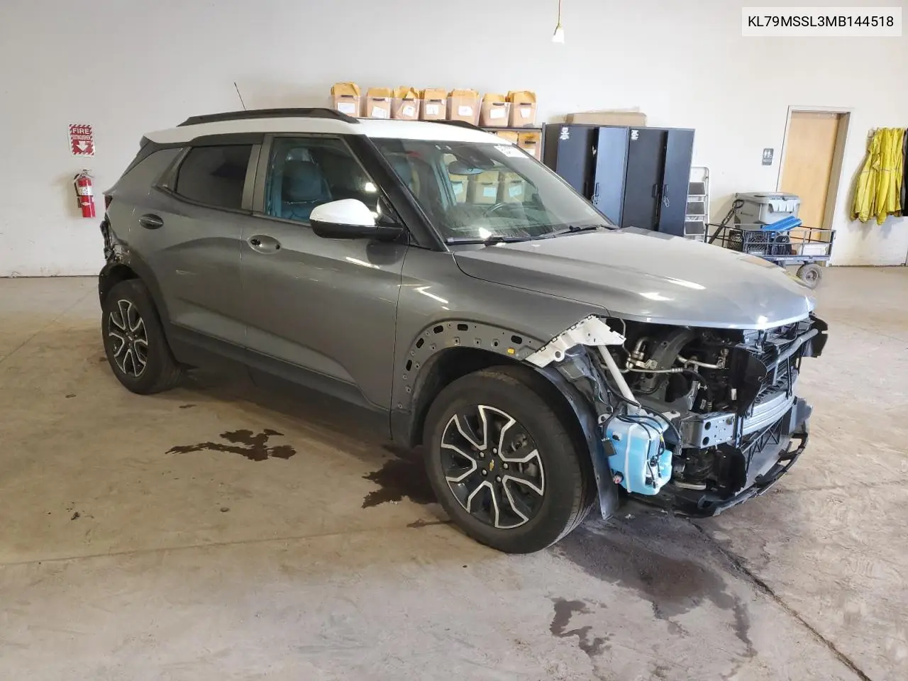 2021 Chevrolet Trailblazer Activ VIN: KL79MSSL3MB144518 Lot: 63470785